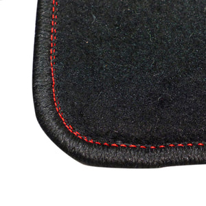 69.95 Spec-D Floor Mats Acura RSX & RSX Type-S (2002-2006) Black w/ Red Stitching - Front/Rear - Redline360