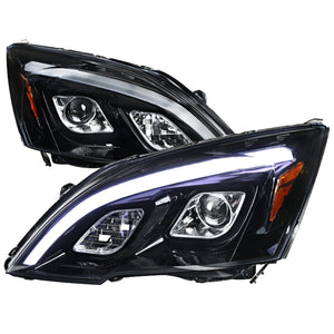 289.95 Spec-D Projector Headlights Honda CRV (2007-2011) LED DRL - Black or Chrome - Redline360