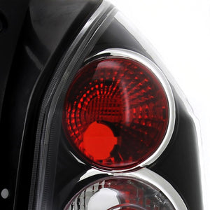 99.95 Spec-D Tail Lights Hyundai Tucson (2004-2009) Altezza Chrome / Black - Redline360