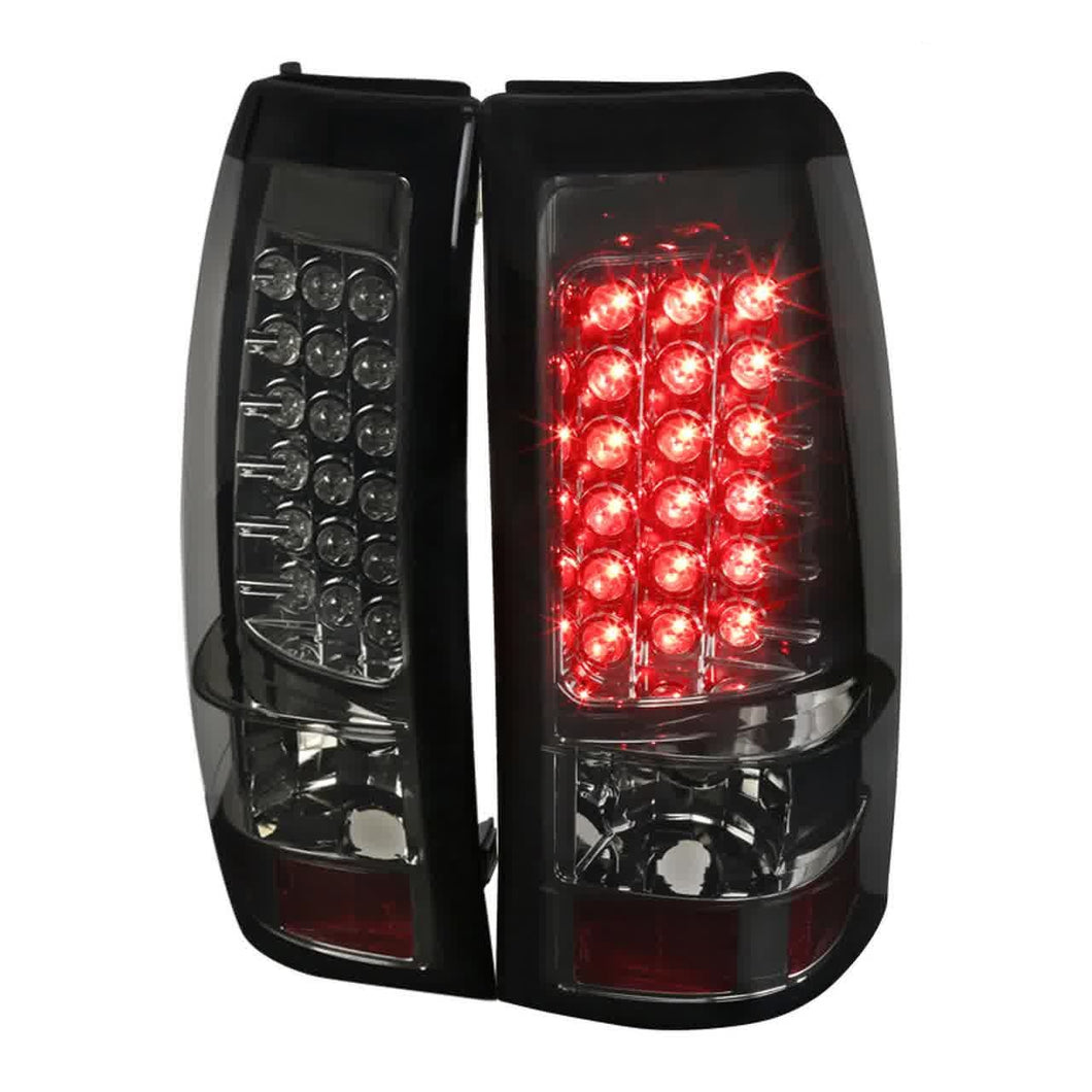 134.00 Spec-D Tail Lights Chevy Silverado (03-07) GMC Sierra (04-07) LED or Halogen Bulb - Redline360