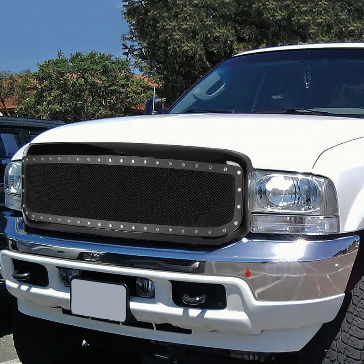 1999-2004 Ford Excursion F250 F350 F450 F550 Raptor Style Grille Super 1999-2004 Ford Excursion F250 F350 F450 F550 Raptor Style Grille Super