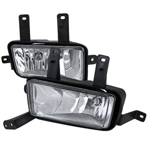 80.00 Spec-D OEM Fog Lights Chevy Tahoe / Suburban (15-20) Chrome Housing - Clear or Smoke Lens - Redline360