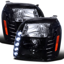 Load image into Gallery viewer, 219.95 Spec-D Projector Headlights GMC Yukon/Yukon XL (07-14) w/ LED DRL Strip - Black or Chrome - Redline360 Alternate Image