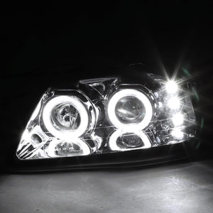 132.00 Spec-D Projector Headlights Ford Mustang (99-04) Dual Halo - Black or Chrome - Redline360