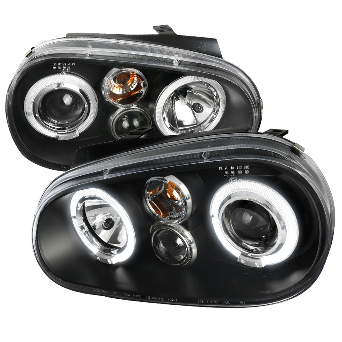 Spec-D Projector Headlights VW Golf / GTI MK4 (1999-2005) R32 (2004) H ...