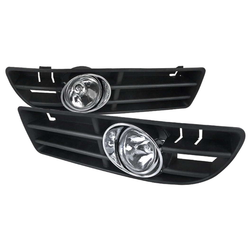 67.00 Spec-D OEM Fog Lights VW Jetta / Bora MK4 (99-05) Chrome Housing - Clear Lens - Redline360