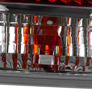 126.00 Spec-D Tail Lights Toyota Corolla AE86 Hatchback (83-87) Chrome Housing/Red Clear Lens - Redline360