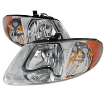 Load image into Gallery viewer, 106.00 Spec-D OEM Replacement Headlights Dodge Caravan/Grand Caravan (01-07) Matte Black or Chrome Housing - Redline360 Alternate Image