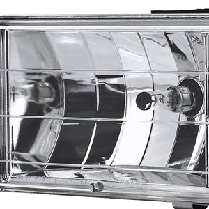 75.00 Spec-D OEM Replacement Headlights Chevy C10 Pick-Up Truck (88-98) Chrome or Black - Redline360