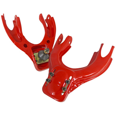 69.95 Spec-D Camber Kit Acura Integra LS/RS/GS/GSR (94-01) Front Upper Control Arms - Red - Redline360