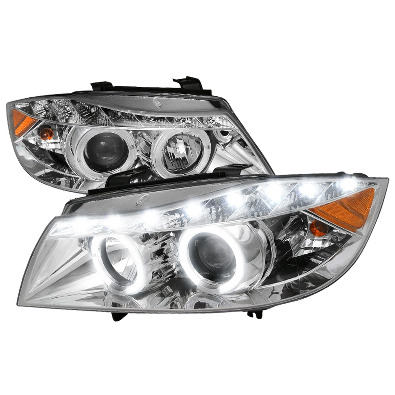 Spec-D Projector Headlights BMW 325i 330i 335i E90 Sedan (06-08