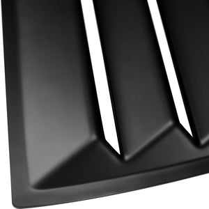 79.95 Spec-D Window Louvers Dodge Challenger (2008-2020 Matte Black - Redline360