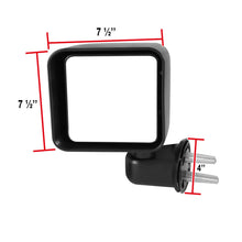 Load image into Gallery viewer, Spec-D Mirrors Jeep Wrangler JK (2017-2017) Replacement Black Mirrors - Pair - Default Title Alternate Image