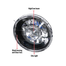 Load image into Gallery viewer, 99.00 Spec-D Projector Headlights Jeep Wrangler [7&quot; Halo LED] (Round) Black or Chrome - Redline360 Alternate Image