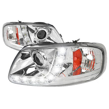 Load image into Gallery viewer, Spec-D Projector Headlights Ford F150 (97-04) Expedition (97-02) w/ SMD LED Light Strip - Black or Chrome - Matte Black/Clear Lens Alternate Image