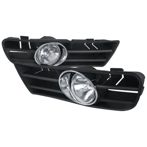 73.00 Spec-D OEM Fog Lights VW Golf MK4 GTI/TDI (99-04) Chrome Housing - Clear Lens - Redline360