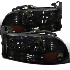 110.00 Spec-D OEM Replacement Headlights Dodge Dakota (97-04) Durango (98-03) Clear or Smoke Lens - Redline360