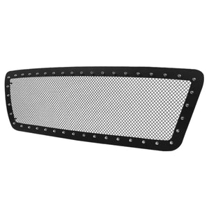 138.00 Spec-D Grill Insert Ford F150 (2004-2007) Rivet Style Black Stainless Steel - Redline360