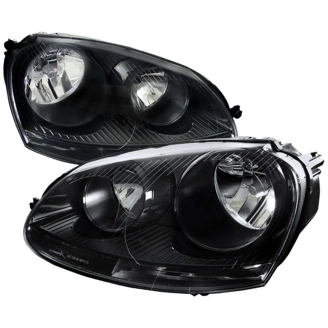 Spec-D OEM Replacement Headlights VW Golf MK5 / Rabbit (2006-2009) w/