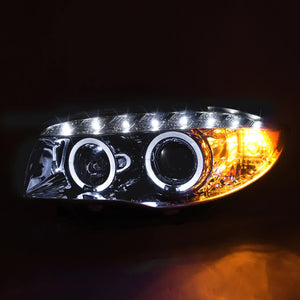 Spec-D Projector Headlights BMW 128i / 135i E82 (07-13) LED Halo - Bla ...