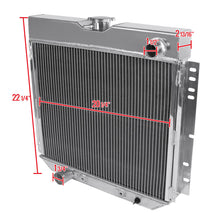 Load image into Gallery viewer, Spec-D Aluminum Radiator Ford Mustang (1969-1970) 3 Row - Driver Side 20" - Default Title Alternate Image
