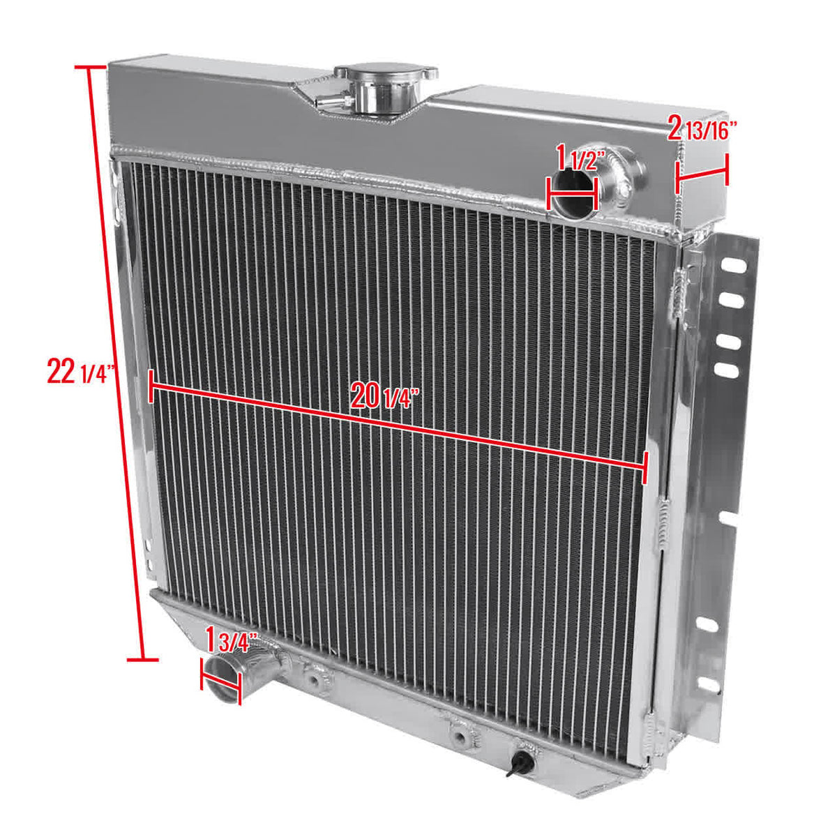 Spec-D Aluminum Radiator Ford Maverick (70-77) Falcon (66-70) Torino