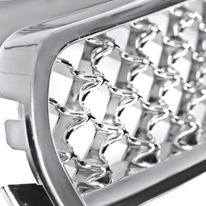 130.00 Spec-D Grill Chevy Equinox (2010-2015) [ABS 2PC Mesh] Chrome or Matte Black - Redline360