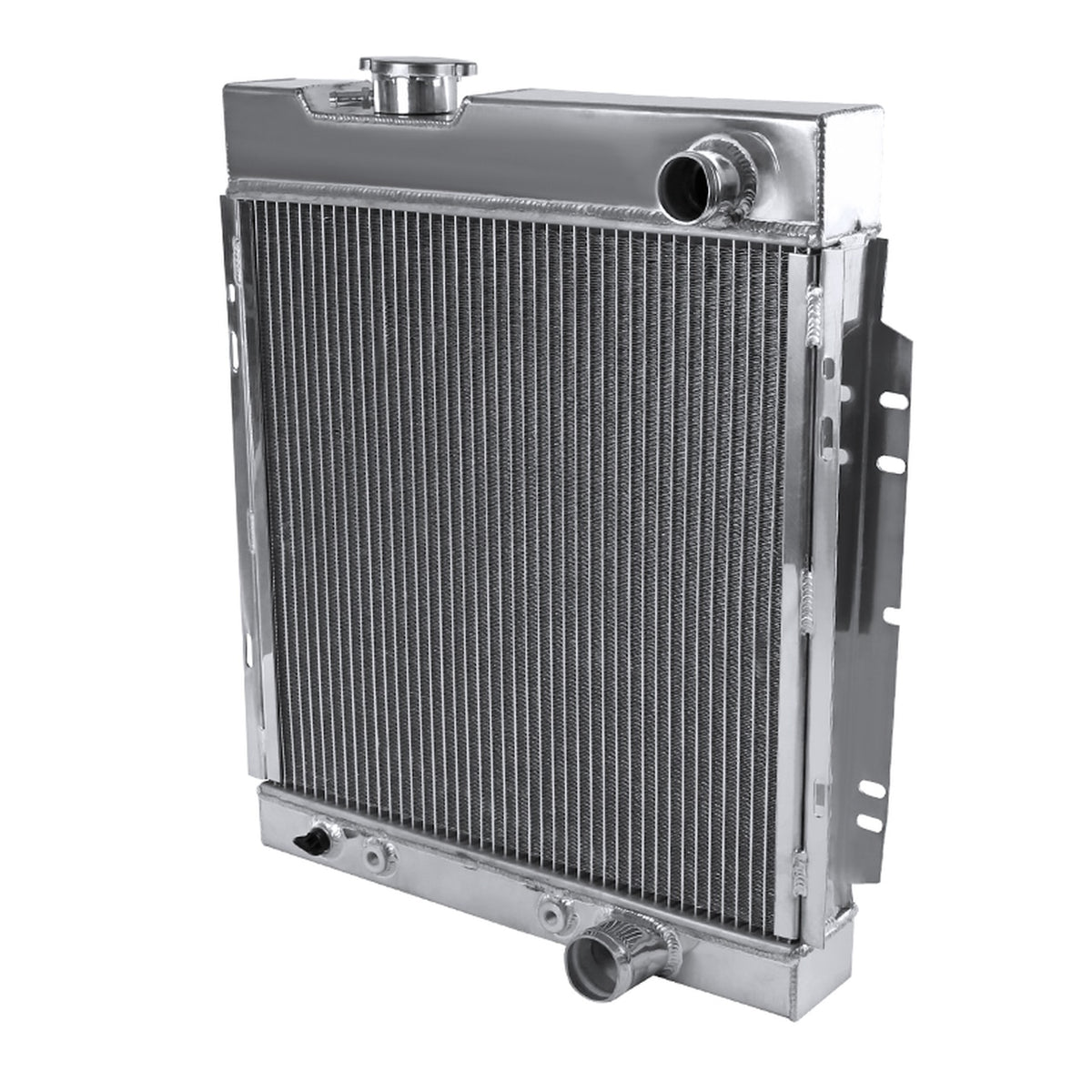 Spec-D Aluminum Radiator Ford Mustang Shelby V8 (1964-1965-1966) 3 Row ...