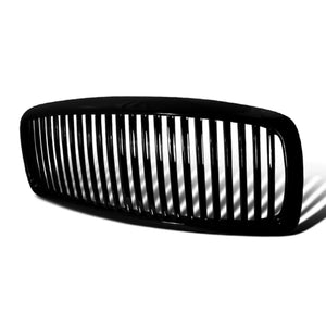 106.00 Spec-D Grill Dodge Ram (2002-2005) [Vertical or Billet Style] Glossy Black or Chrome - Redline360