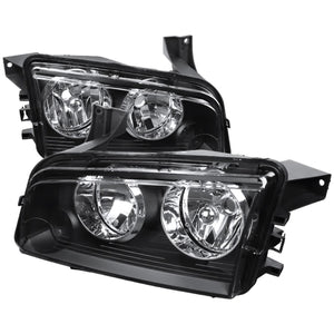 134.00 Spec-D OEM Replacement Headlights Dodge Charger (2006-2010) w/ or w/o Corner Lights - Redline360