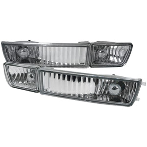 70.00 Spec-D OEM Fog Lights VW Golf MK3 / Jetta/ Cabrio (93-98) Chrome Housing - Clear Lens - Redline360