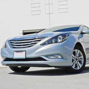 67.00 Spec-D Fog Lights Hyundai Sonata (2011-2013) Chrome Housing - Clear Lens - Redline360