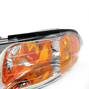 108.00 Spec-D OEM Replacement Headlights Dodge Caravan/Grand Caravan (96-00) Chrome or Black Housing - Redline360