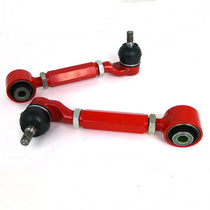 59.95 Spec-D Camber Kit Honda Accord (2003-2007) Rear Adjustable Arms - Red - Redline360