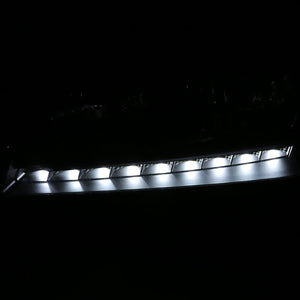 155.00 Spec-D Crystal Headlights Chevy Impala (00-05) [w/ Light Strip] Matte Black or Chrome Housing - Redline360