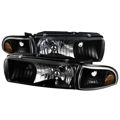 139.95 Spec-D OEM Replacement Headlights Chevy Caprice (1991-1996) Impala (1994-1996) Black / Clear / Smoked - Redline360