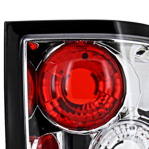 79.95 Spec-D Tail Lights Ford Ranger (1993-1997) [Altezza Style] Smoked / Chrome / Black - Redline360