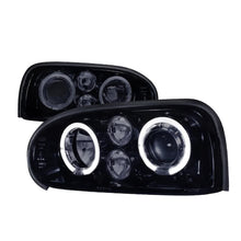 Load image into Gallery viewer, 169.95 Spec-D Projector Headlights VW Golf MK3 / Cabrio (93-98) Halo LED - Black or Chrome - Redline360 Alternate Image