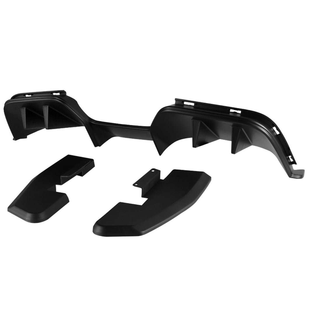 129.95 Spec-D Rear Diffuser Ford Mustang (2015 2016 2017) GT350 or R Style - Redline360