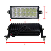 Load image into Gallery viewer, 57.00 Spec-D Universal LED Light Bar [6000K] 36W 12-LED / 72W 24-LED / 90W 30-LED / 144W 48-LED / 180W 60-LED / 216W 72-LED / 300W 100-LED - Redline360 Alternate Image