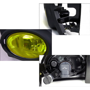 62.00 Spec-D OEM Fog Lights Honda Civic Sedan (06-08) Chrome Housing Clear or Yellow Lens - Redline360