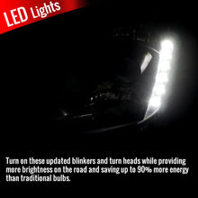 Load image into Gallery viewer, 269.95 Spec-D Projector Headlights Nissan 350Z w/ HID (03-05) SMD LED Strip - Black or Chrome - Redline360 Alternate Image