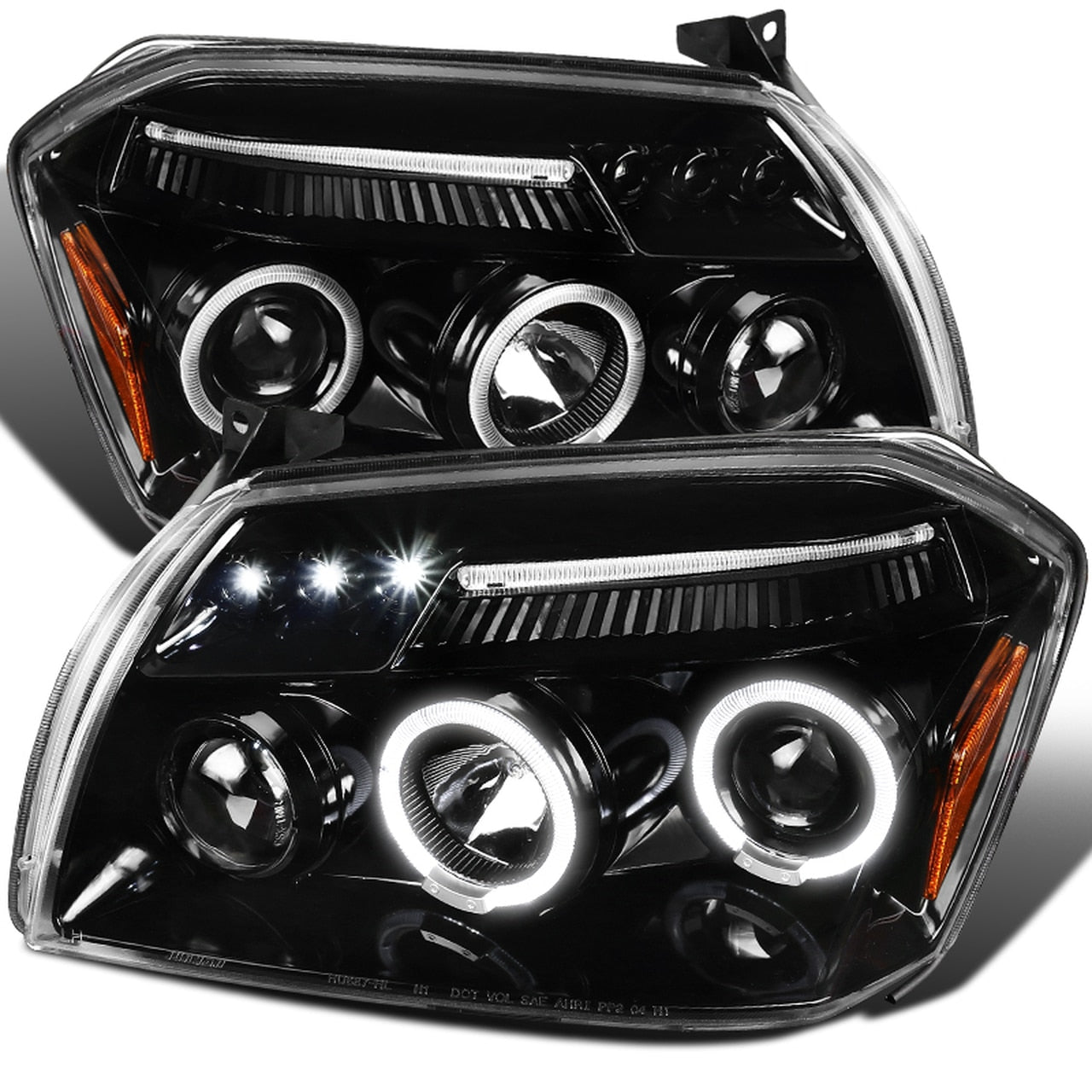 Spec-D Projector Headlights Dodge Magnum (05-06-07) w/ LED Halo - Black or  Chrome