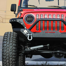 Load image into Gallery viewer, 63.00 Spec-D Projector Headlights Jeep Wrangler [7&quot; Round Cree LED w/ LED Halo] Matte Black or Chrome Housing - Redline360 Alternate Image