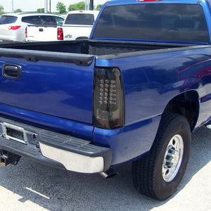 134.00 Spec-D Tail Lights Chevy Silverado (03-07) GMC Sierra (04-07) LED or Halogen Bulb - Redline360