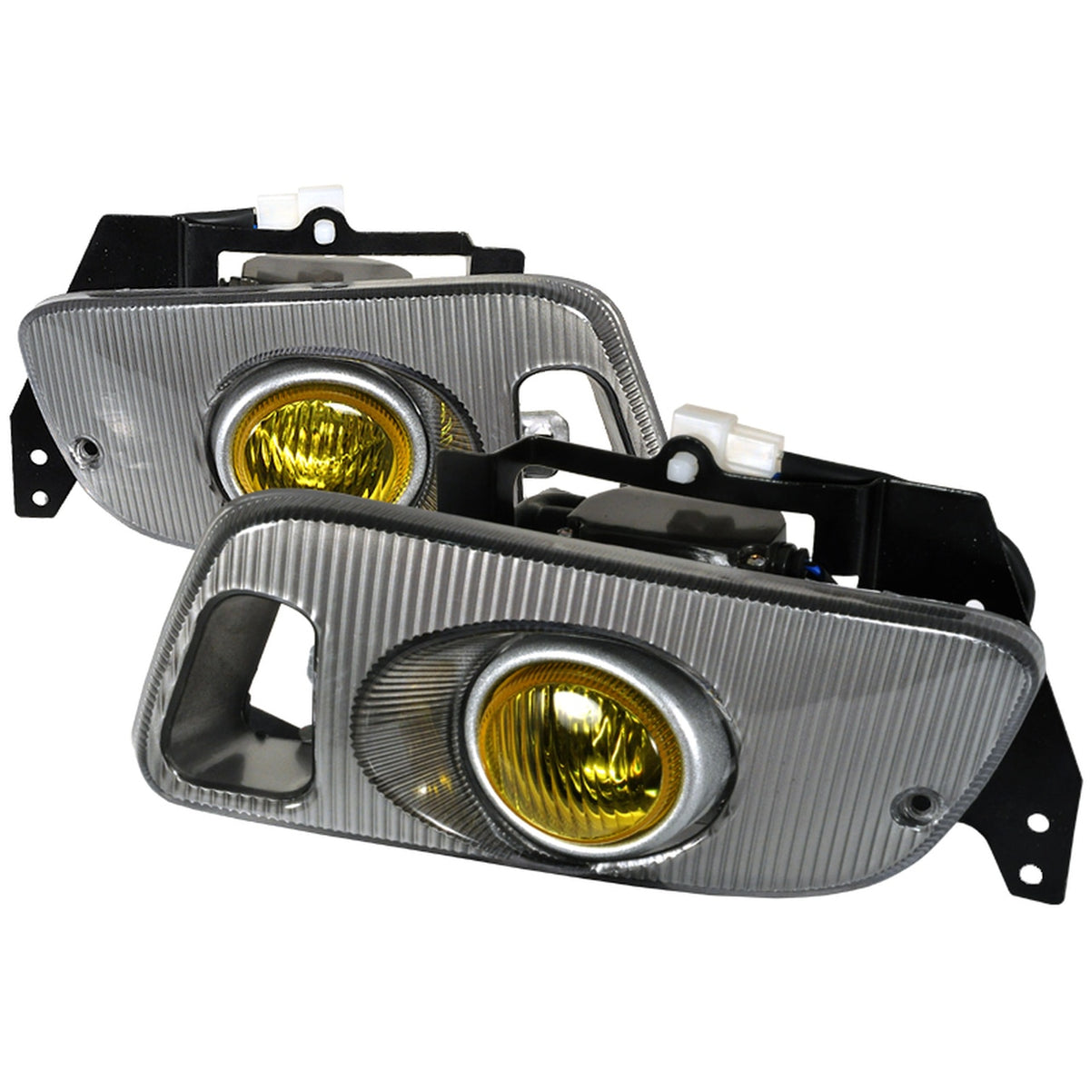 Spec-D OEM Fog Lights Honda Civic EG Coupe/Hatchback (92-95) Chrome Ho