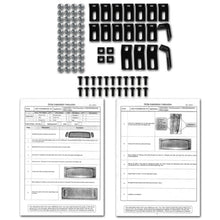 Load image into Gallery viewer, 160.00 Spec-D Grill Insert Ford Excursion (00-04) [3 PC Mesh] Rivet Style Black Stainless Steel - Redline360 Alternate Image