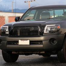 Load image into Gallery viewer, Spec-D Grill Toyota Tacoma (2005-2011) Black Mesh / Horizontal / Rivet Style - Glossy Black / Honeycomb Mesh Alternate Image