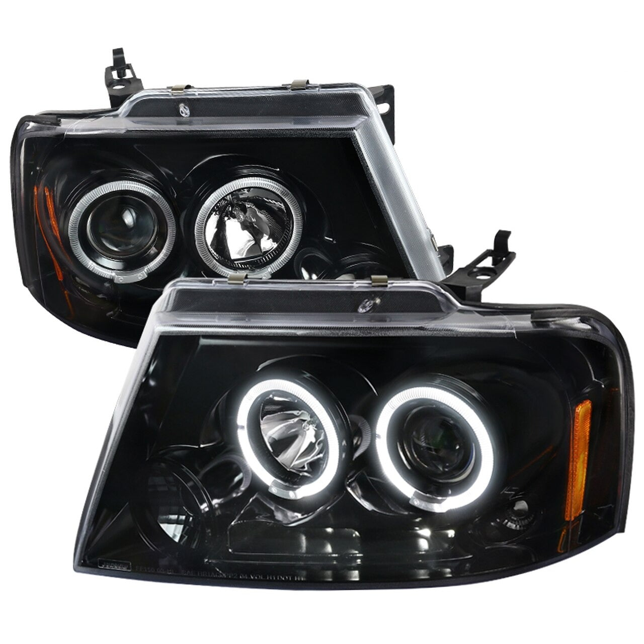 Spec-D Projector Headlights Ford F150 (04-08) Mark LT (06-08) Halo