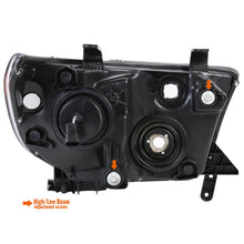 Load image into Gallery viewer, Spec-D Projector Headlights Tundra (07-13) Sequoia (08-17) [Retro Style] Matte Black Housing/Clear Lens - Default Title Alternate Image